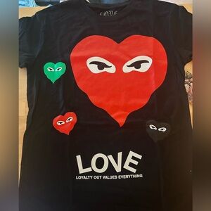 L.O.V.E. Loyalty Out Values Everything T-Shirts Men's Size S